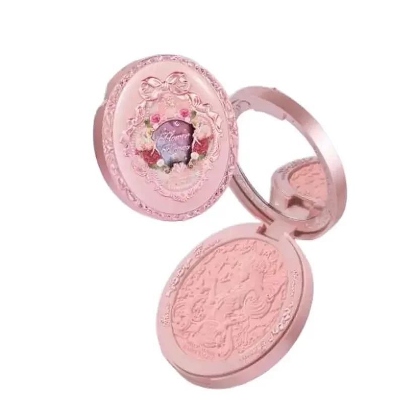 

Flower Knows Midsummer Fairytales Powder Blush Lightweight Smooth Blendable,Long-lasting All-Day Face Enhancing Makeup Blusher