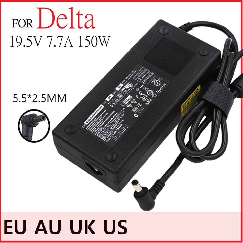 for Delta for Ares Laptop Z7-SL7S3 Ower Adapter 19.5V 7.7A Charging Cable 150W