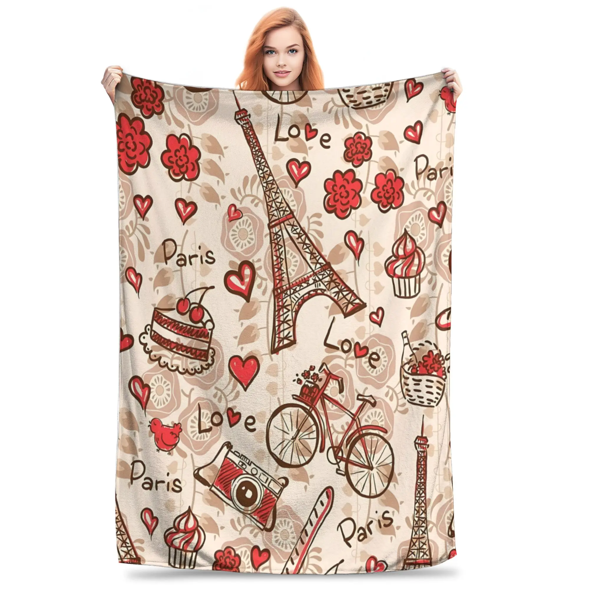 1PC Coffee Aesthetics social media share ideas  Winter Blankets for Adults Bedding Home Interior Sofa Knee Black Friday Deals