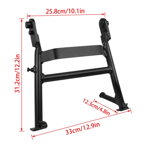 Imagen 2 del producto Para Kawasaki KLR650 KLR 650S ADV 2021-2025 soporte de motocicleta soporte de estacionamiento Central soporte firme placa de soporte