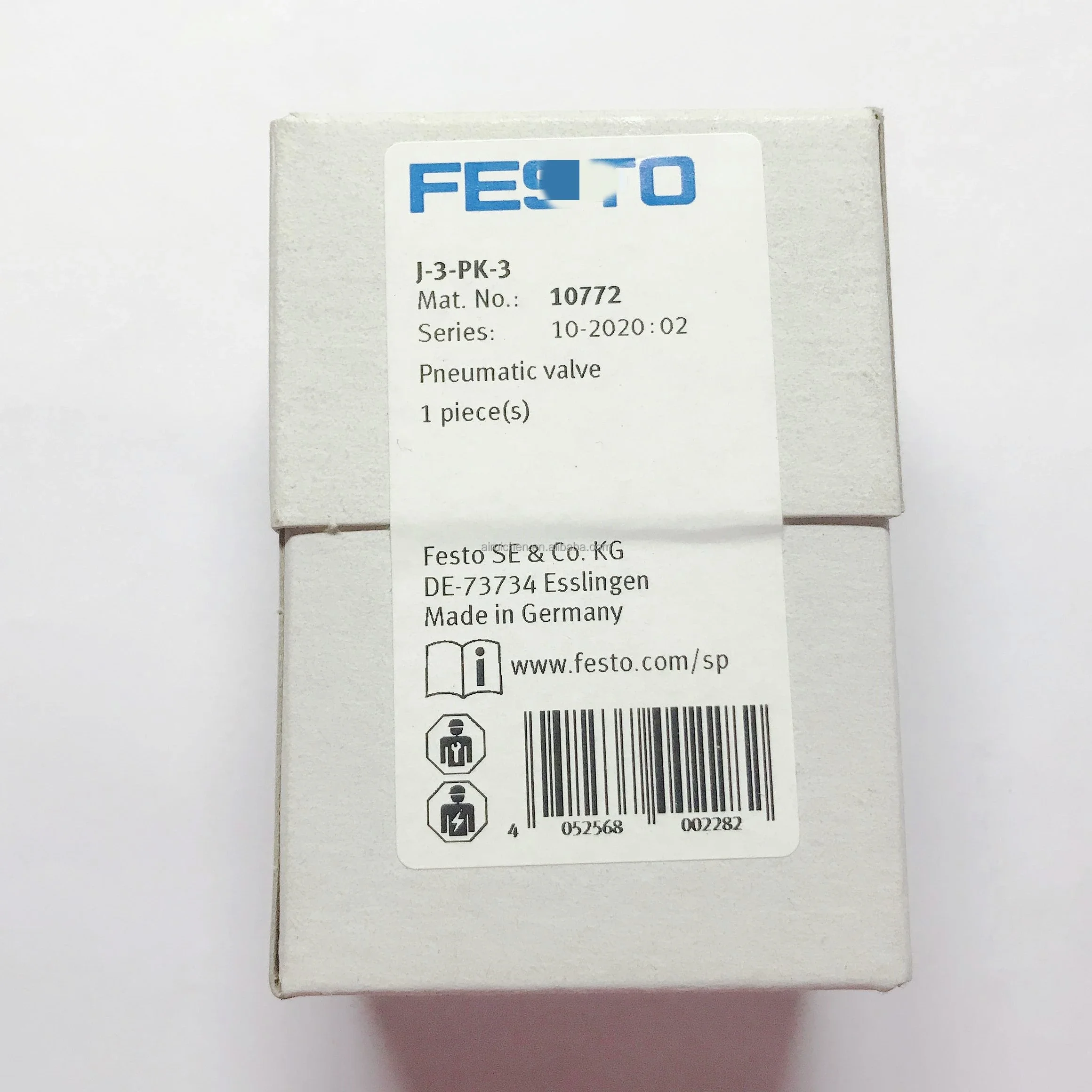 Distributors original Germany Pneumatic valve J-3-PK-3 10772 pneumatic cylinder for FESTO