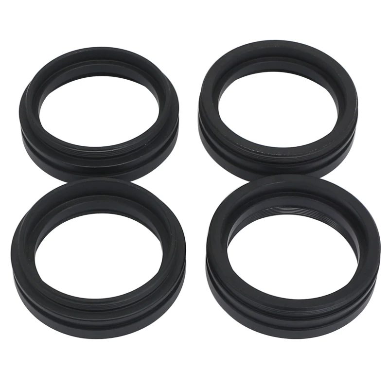 Imagem -02 - Anel Objetivo de Metal Rosca Anel Adaptador para Microscópio Estéreo Szm e sz Zoom M52 a M48 M48 a M48 M48 a M42 x 075