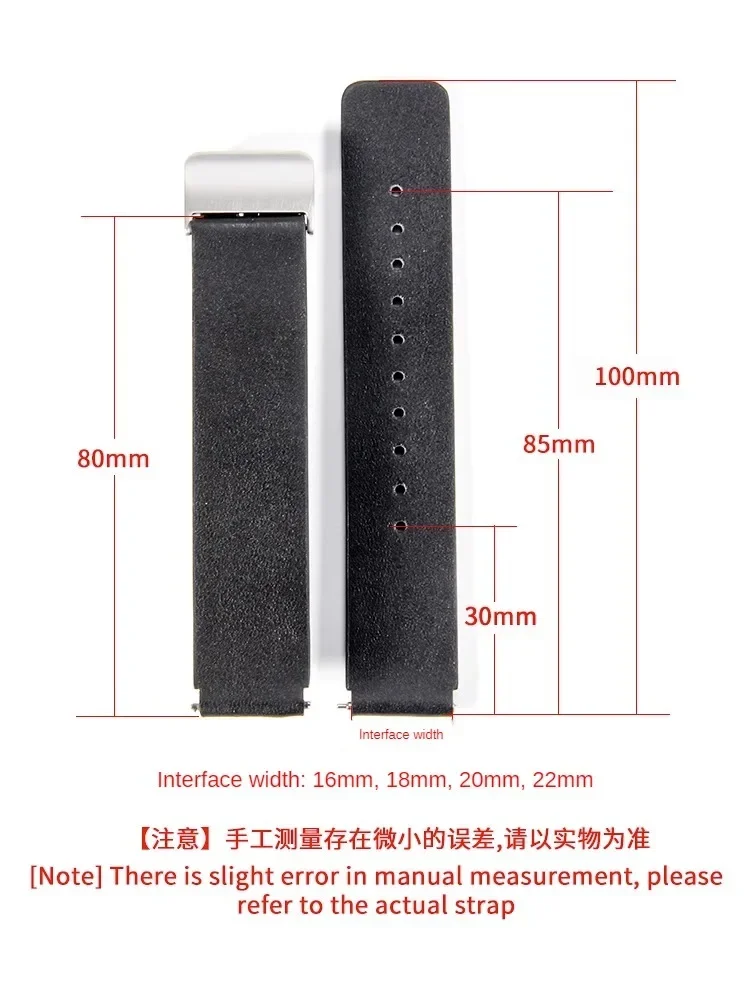 For Huawei B3 Bracelet Wear-Resistant B7 B2 B6 Smart Solid Folding Buckle Business Leather Mocha Brown Black 20 22mm Watch Strap