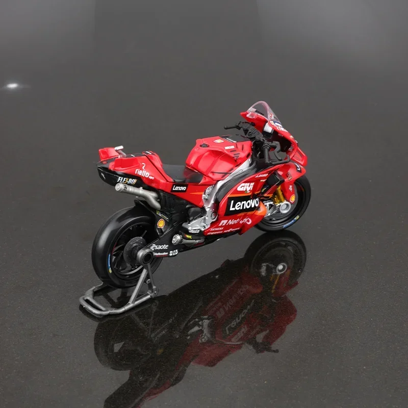 Maisto-Modèle de moto moulé sous pression, Moto Gp, DucSauLenovo Team #1, #23, Jouets pour enfants, Cadeau d'épicerie, Nouveau produit, 1:18, 2023