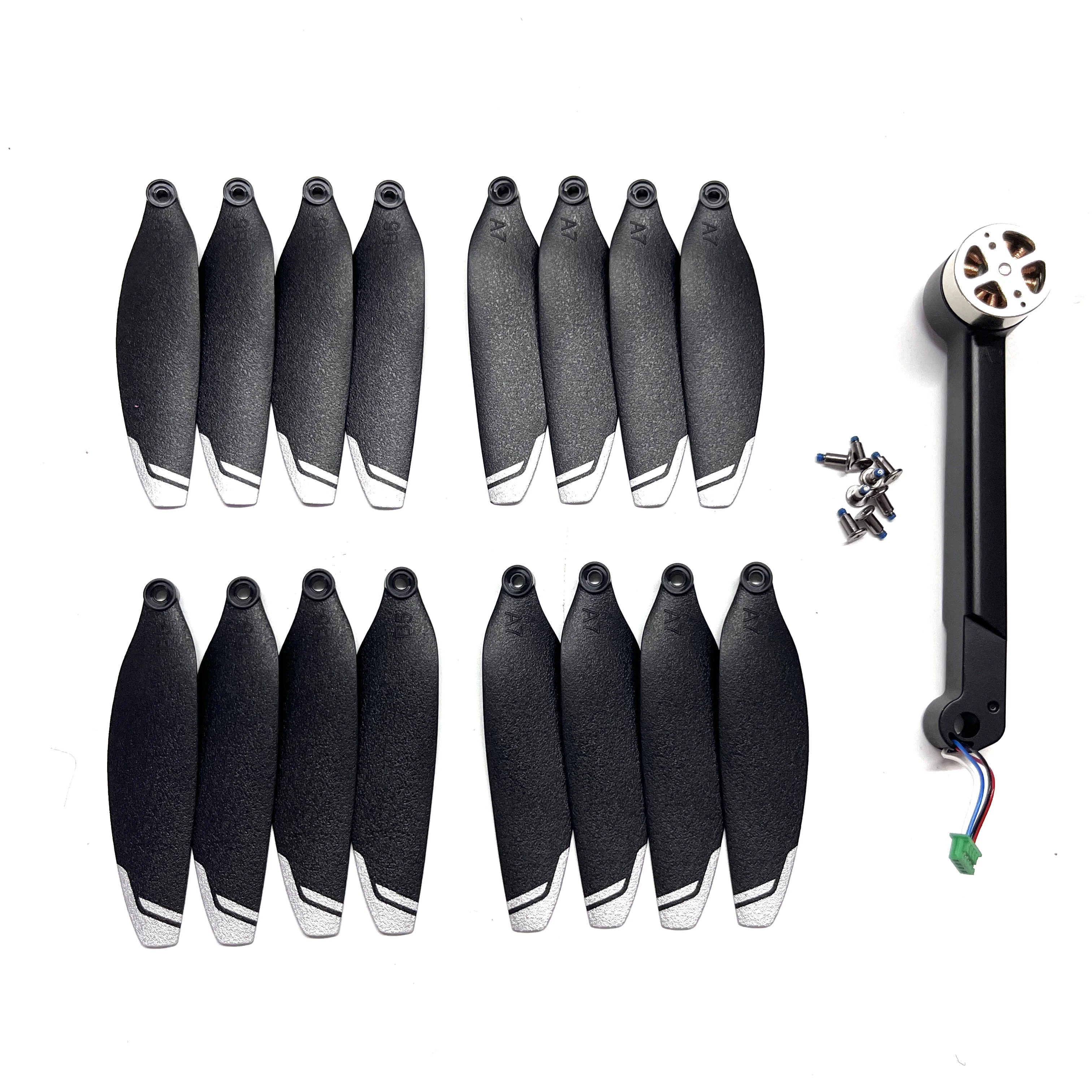 LARC S-X1 드론 블레이드 S-X1 GPS RC 드론 예비 부품 모터 암 프로펠러 USB X1 원격 제어 쿼드콥터 액세서리