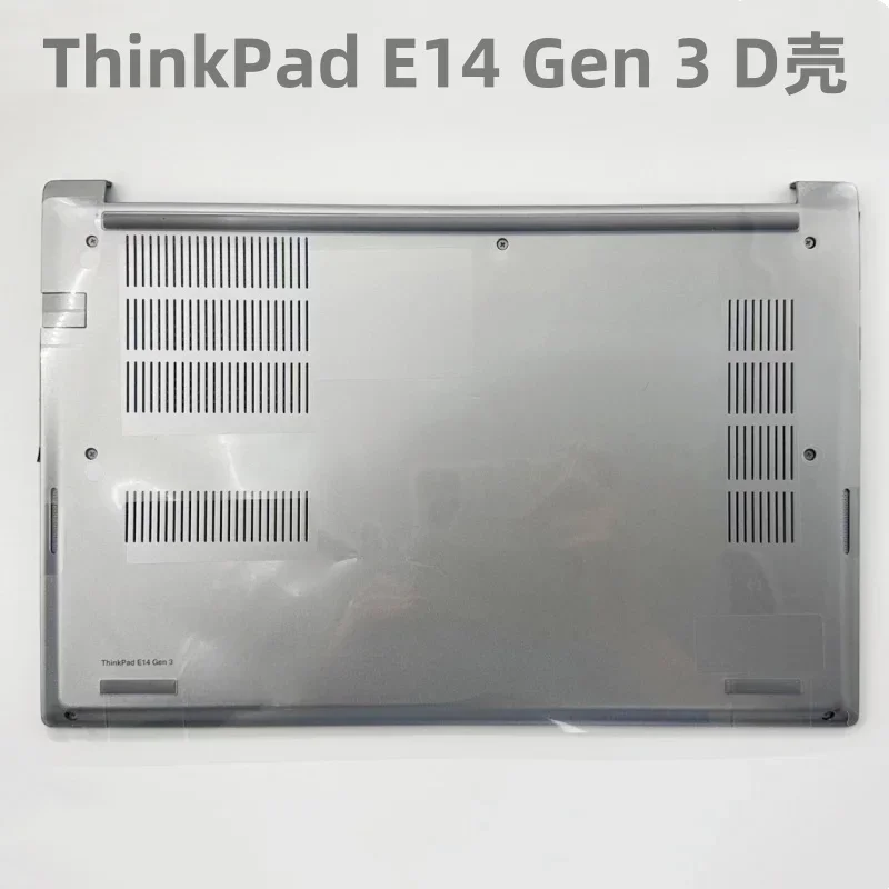 New For ThinkPad E14 Gen 3 (20Y7 20YD 20YE 20YF)Bottom Cover Lower Case D Lid 5CB0Z69335 Silver