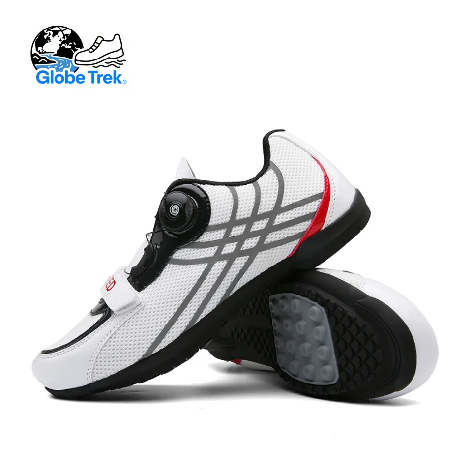 

2025 Breathable Cycling Sneaker for Men Women Road Bike Shoes Rubber Sole Flat Racing Speed Trail Bicycle Footwear Pedal Sport