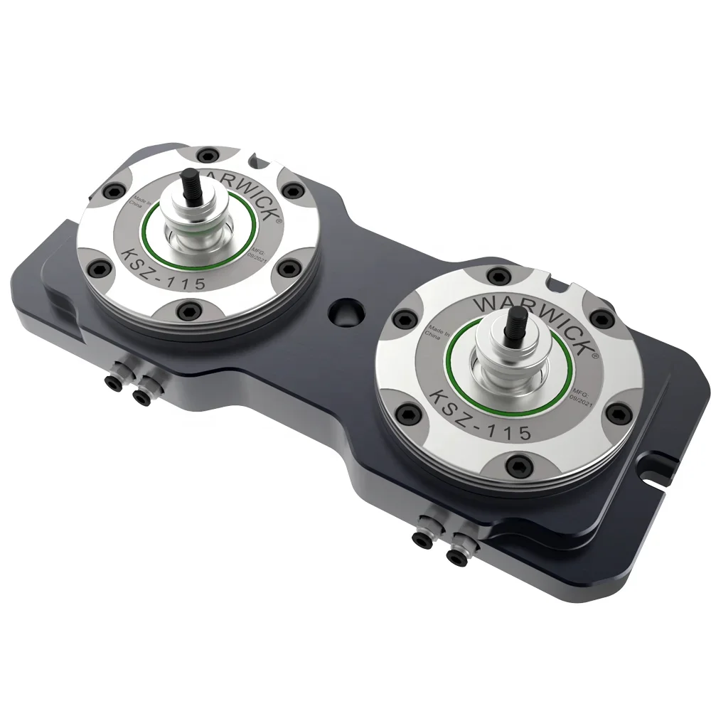 

KSZ115-T2 Promotional CNC zero Point Quick Change Pallet System 2 Way Clamping Stations Modules for Heavy Machining