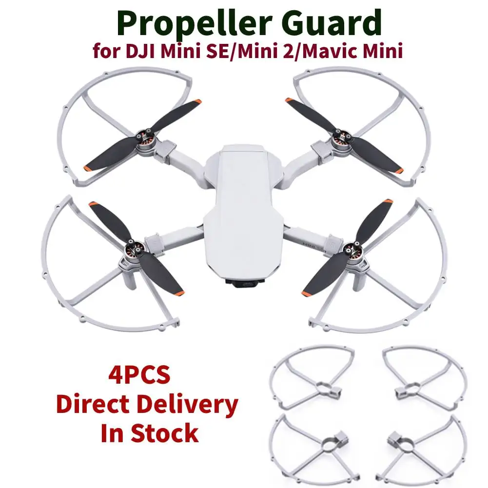 Propeller Guard for DJI Mini SE/Mini 2/Mavic Mini Drone Blade Props Anti-collision Protector Bumper Cover Spare Accessory