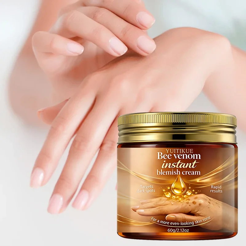 YUITIKUE Bee Venom Blemish Cream - Target Dark Spots & Discoloration, Rapid Results for Even, Bright Skin 60g