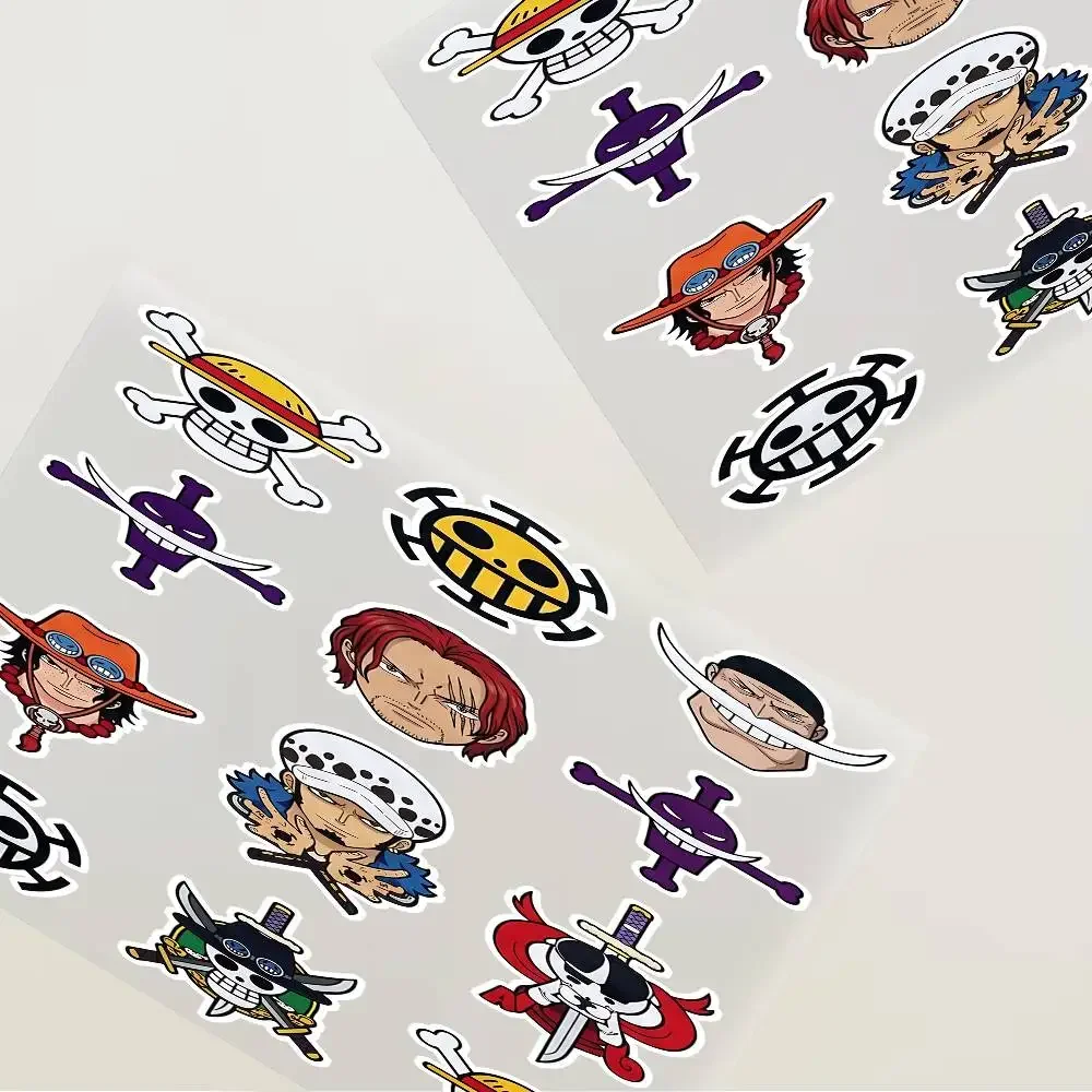 One Piece Waterproof Reflective Motorbike Stickers Easy Peel Removable Decals for Motorcycle Car