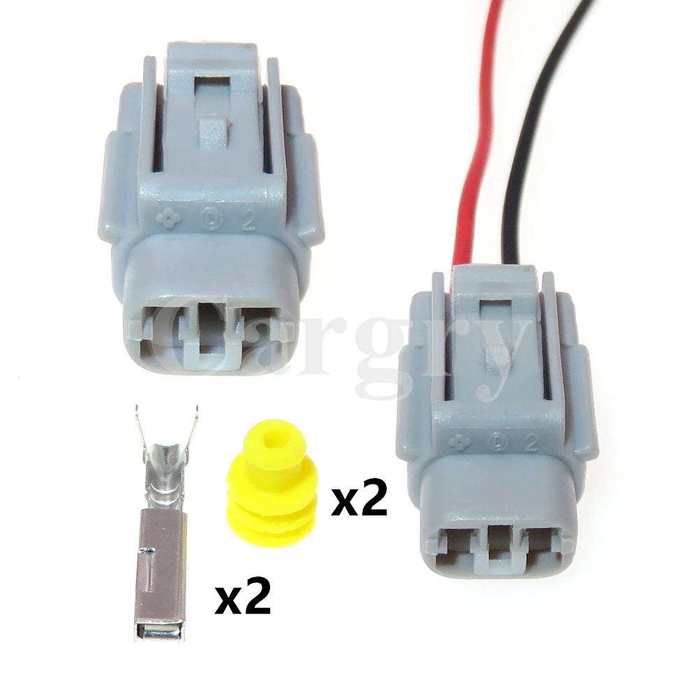 

1 Set 2P 6189-0493 90980-11207 Car Starter Fog Light Electric Wire Socket for Nissan Auto Waterproof Connector