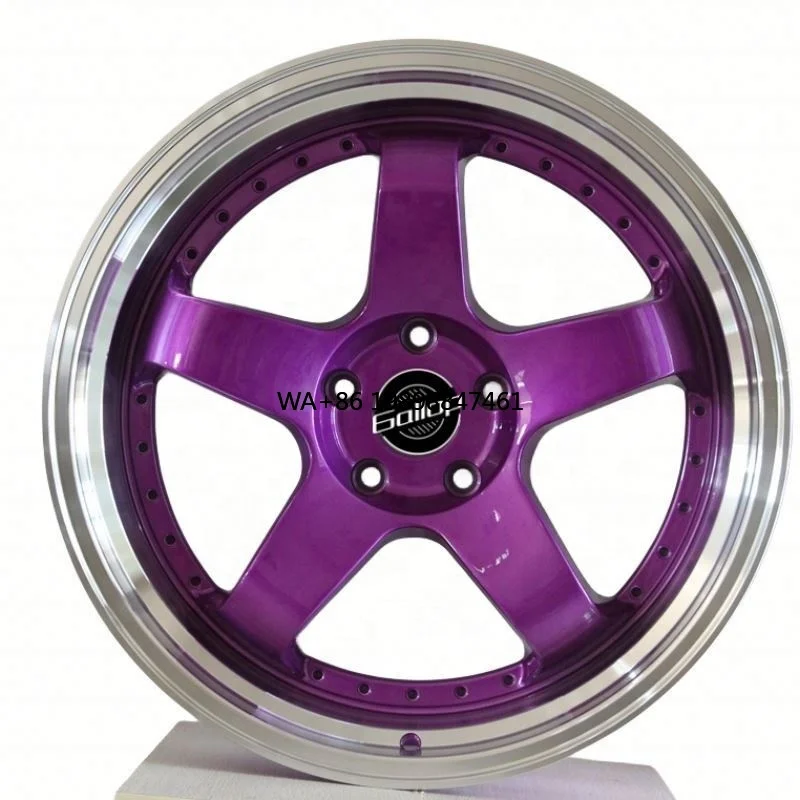 

Gallop 2024 20-Inch Polished Aluminum Passenger Car Wheel Rim New Style 100mm PCD 5*100/120 ET 15-45mm 40mm Multi-Spoke