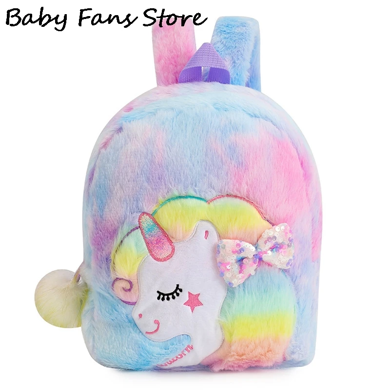 

Rainbow Animal Mochila Unicorn Cute Book Bags for Children Kids School Bag Primary School Backpack 3D Cartoon Students Schoolbag