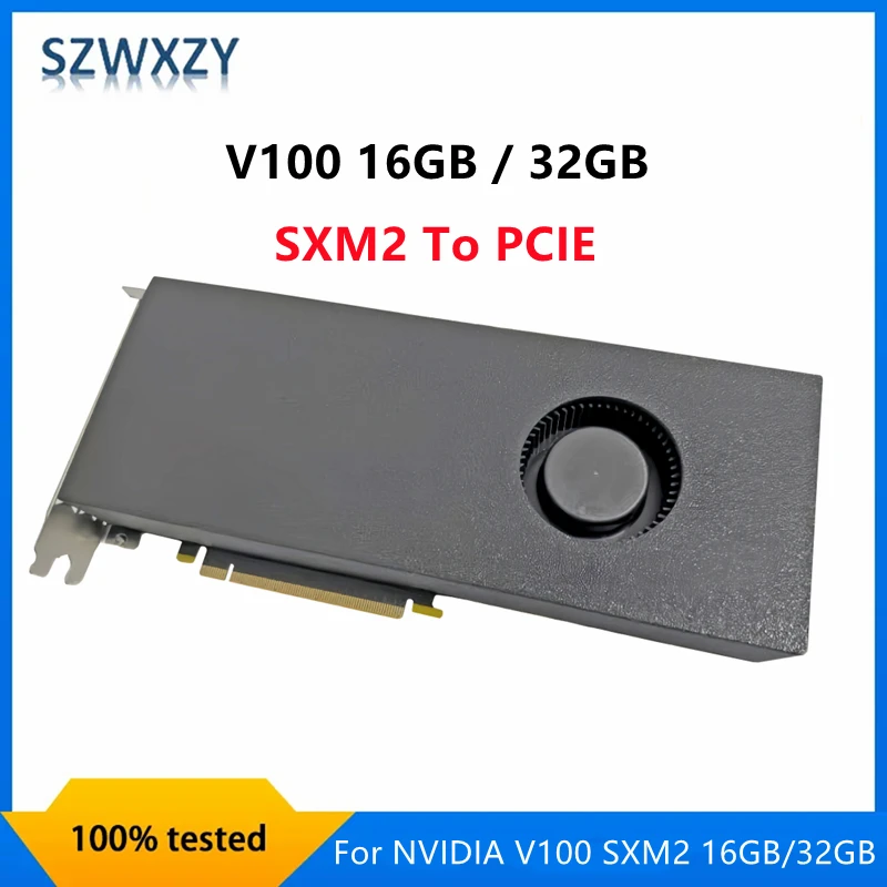 لبطاقة الرسومات NVIDIA V100 SXM2 16GB 32GB V100 16GB/V100 32GB SXM2 إلى بطاقة PCIE #1