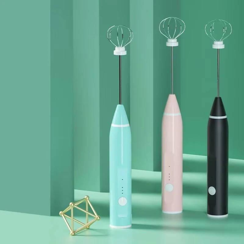 휴대용 계란 거품기, 전기 우유 거품기, 휴대용 음료 커피 머신, 3단계 케이크 크림 머신, 주방 반죽 믹서