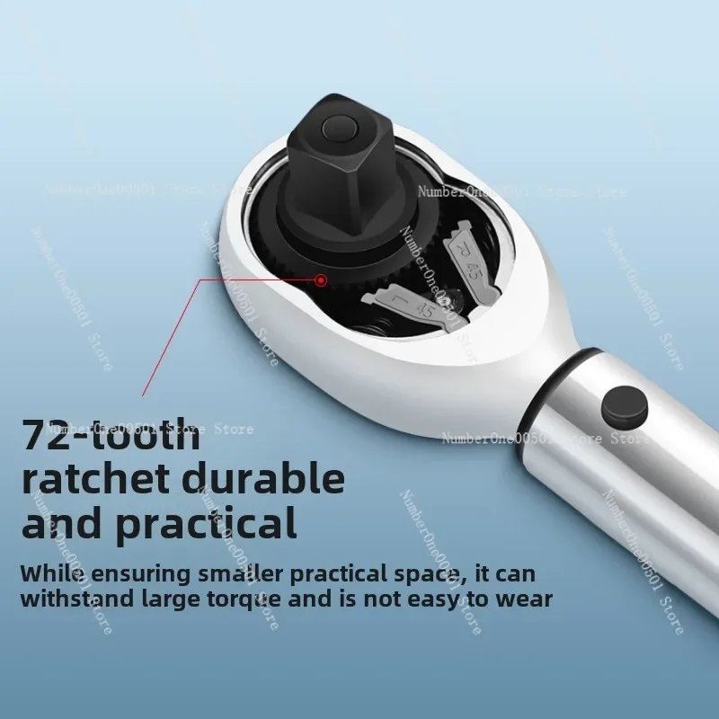 High-precision Adjustable Torque Wrench for Automotive Tire Spark Plug Bicycle Maintenance Hand Tool
