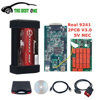 Aermotor Multidiag PRO BT V2021.11 Red NEC Relay 5V TCS Pro VCI Real 9241 V3.0 OBD2 Scanner Car Truck Diagnostic Tool