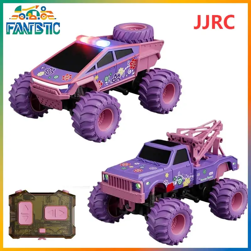 Jjrc Remote Control Toy Q Version Off-Road Climbing Car Automatic Demonstration One Key Variable Speed 2.4g Remote Control Car