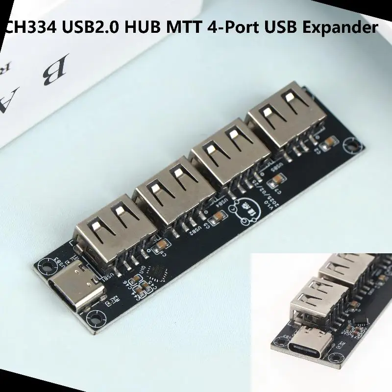 CH334 USB2.0 HUB 4Port Extender Multi Interface Translator USB Splitter Module
