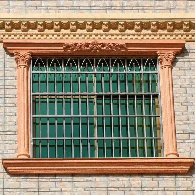 Roman Column Window Model Villa Window Edge Line Cement Exterior Wall Edge Windows Frame Decoration European Window Cover Mold B
