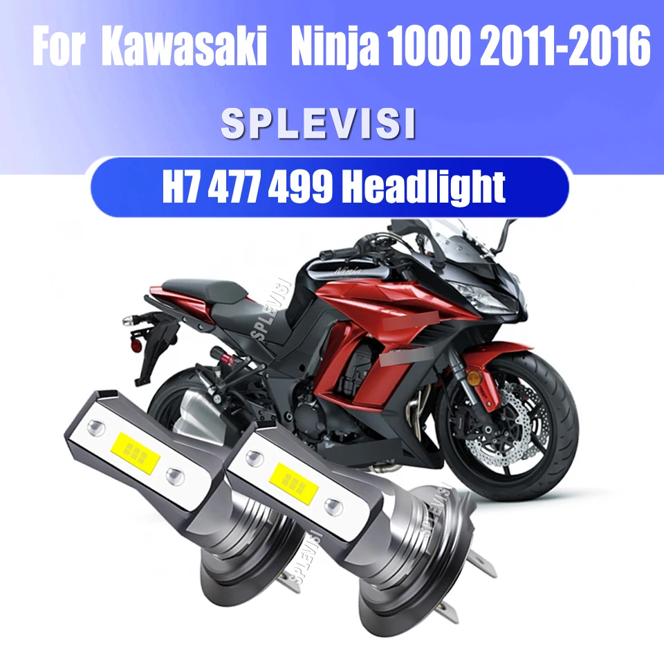 

H7 45W LED Headlight Lamps Improve Your Moto’s Aesthetics & Functionality For Kawasaki Ninja 1000 2011 2012 2013 2014 2015 2016