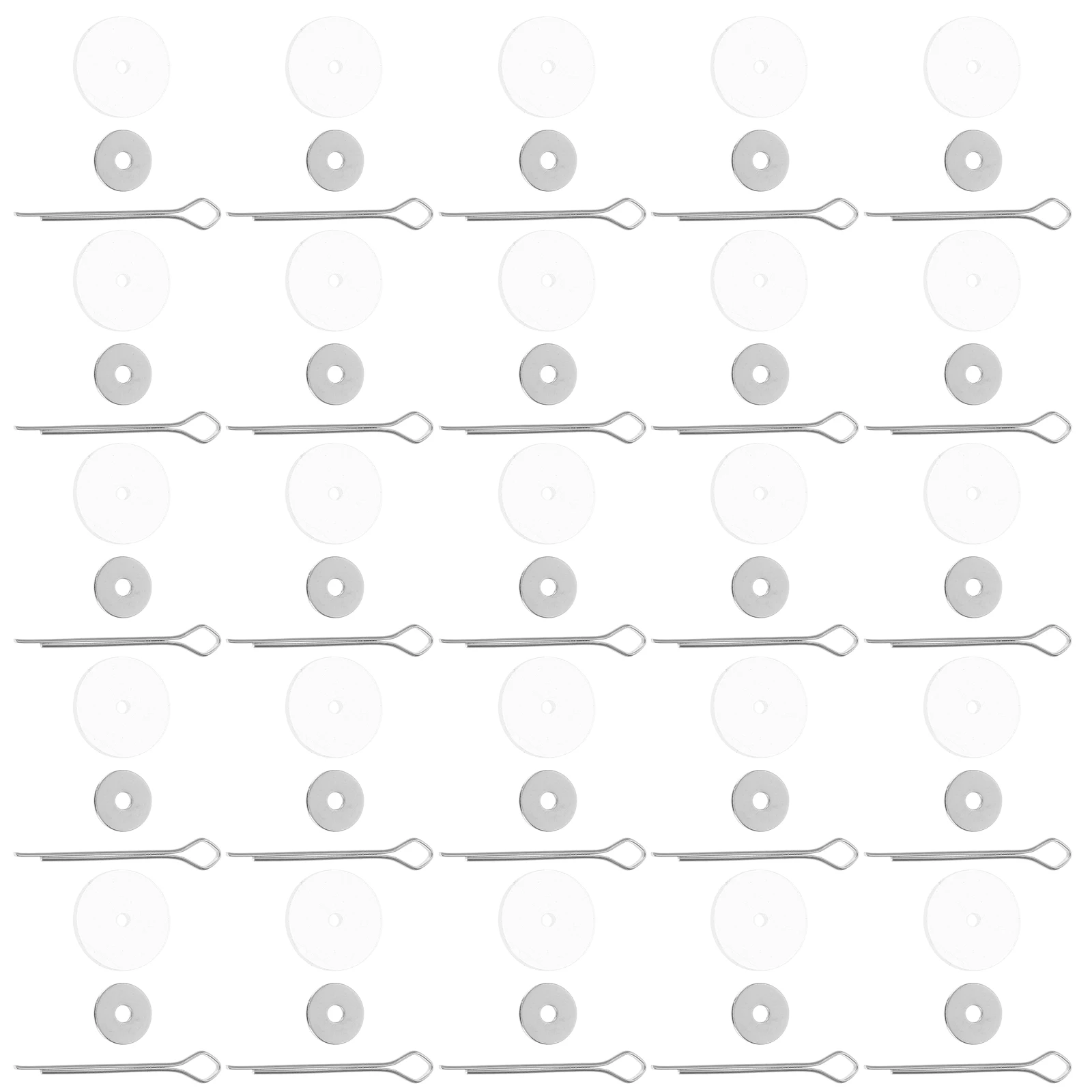 

2 Bags Rotatable Joint Pins Acrylic Discs For Diy Bear Crafting Accessories Flexible Animal Making Supplies Durable Diy