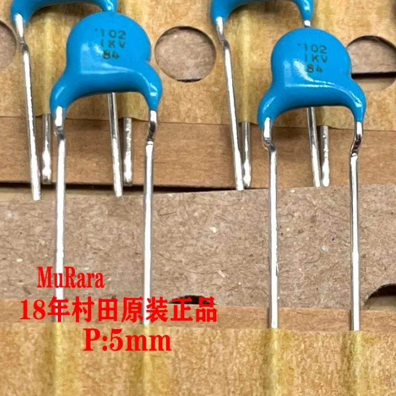 20PCS DEBB33A102KN2A Murata MuRata 102 1000pf 1nf 1kv 1000v ceramic capacitor