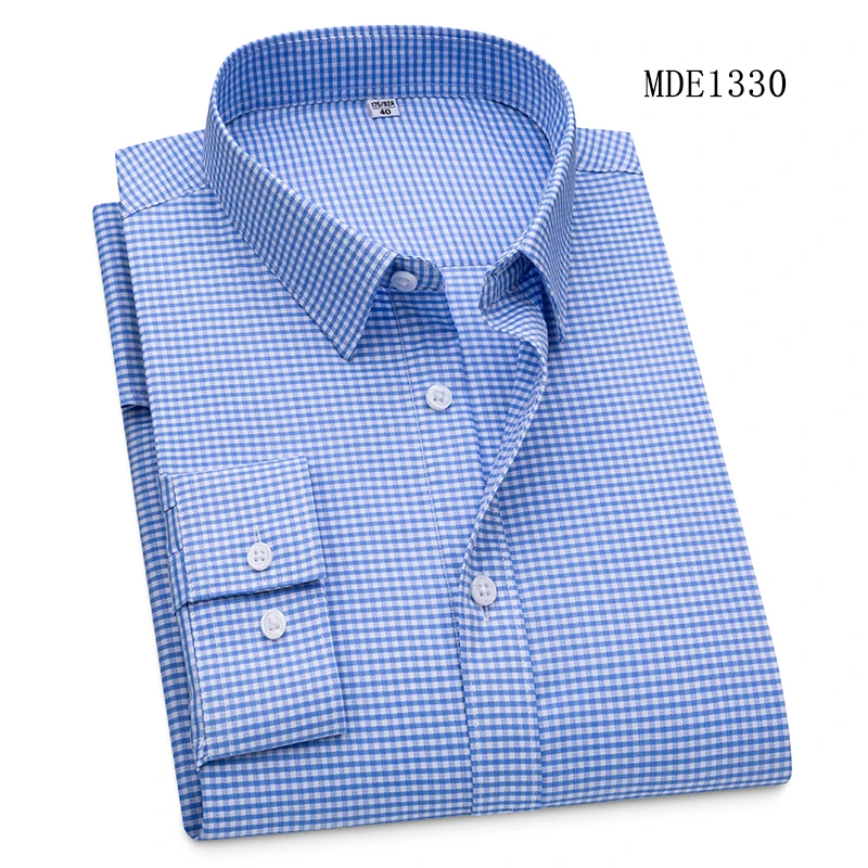 Modal Mens Shirts Long Sleeve Big Sizes Anti-wrinkle Business Men Shirt Long Sleeves Dress Shirts For Men Slim Fit Camisa Social