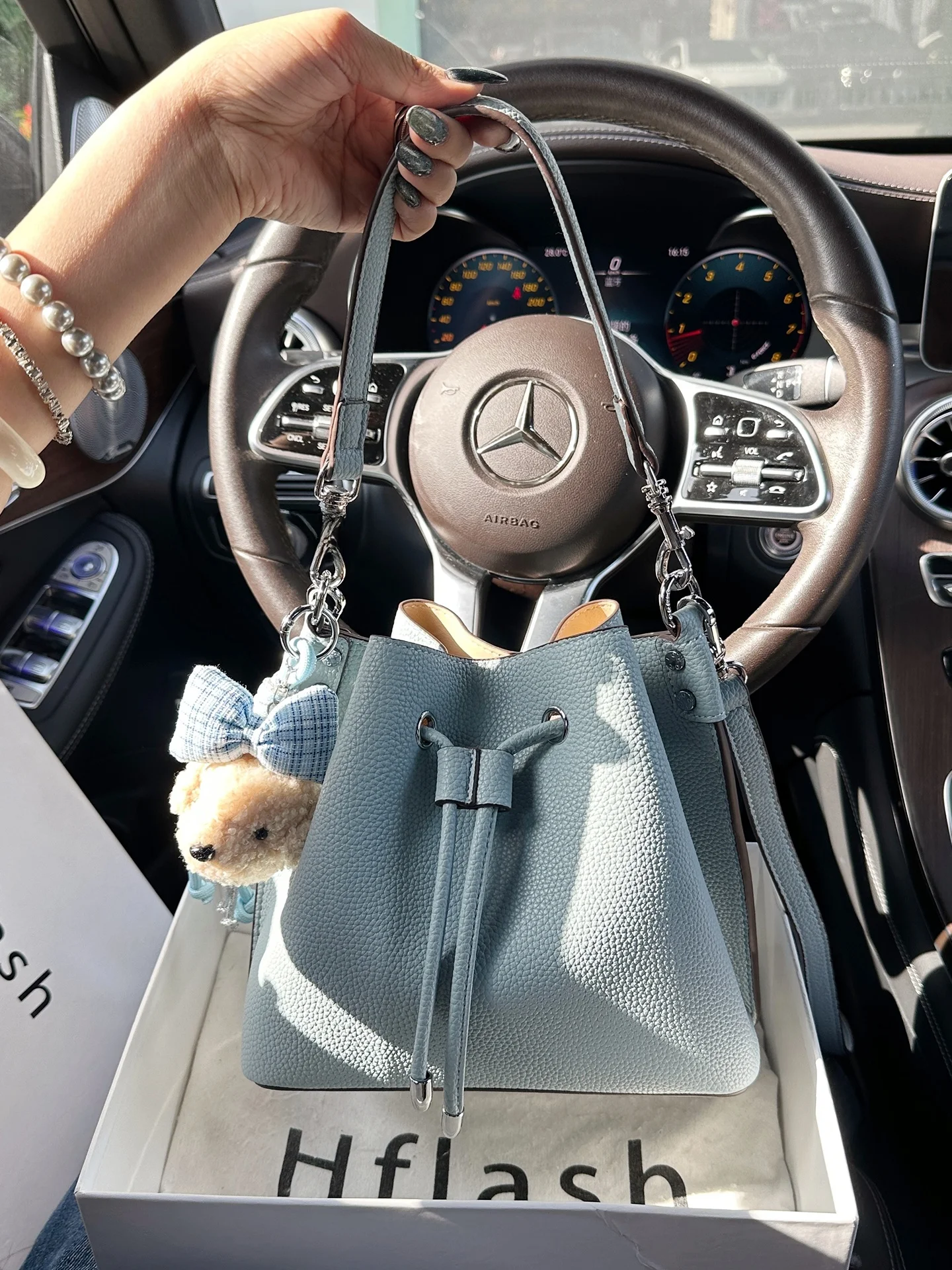 sac-a-main-seau-hflash-pour-femme-motif-litchi-bleu-sel-sac-a-bandouliere-elegant-nouvelle-mode-2026-sac-en-cuir-souple