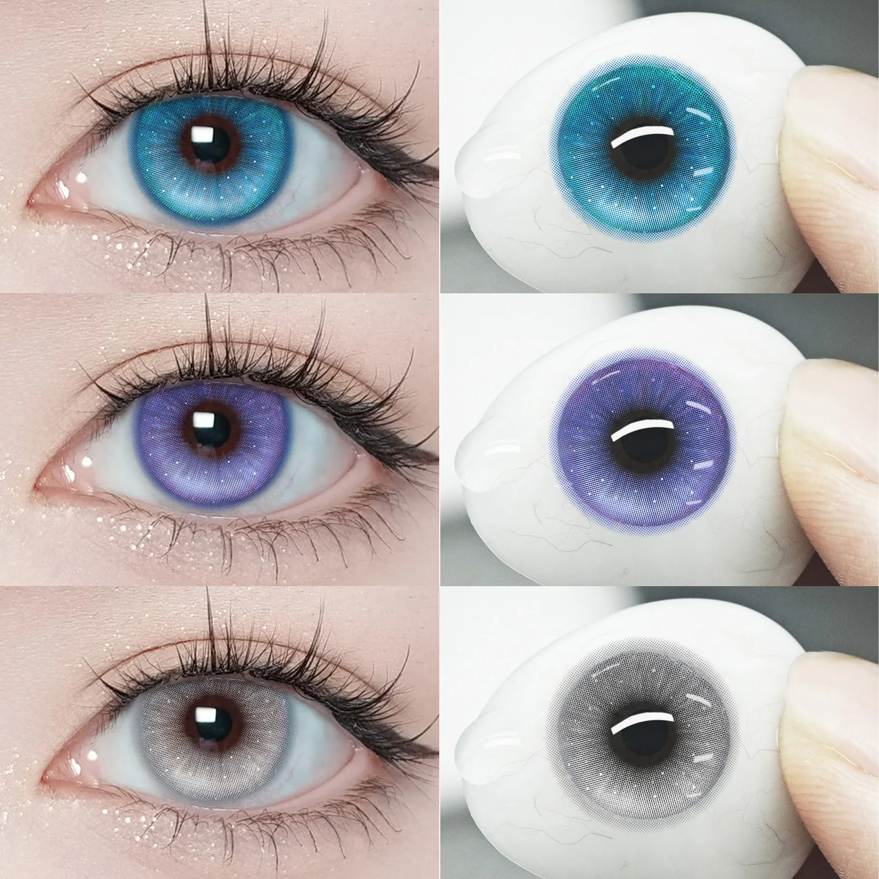 JeweLens Kosmetische Farbkontaktlinsen Koreanische Cosplay-Kontaktlinsen Neu Eingetroffen Make-up Hohe Qualität Schneller Versand