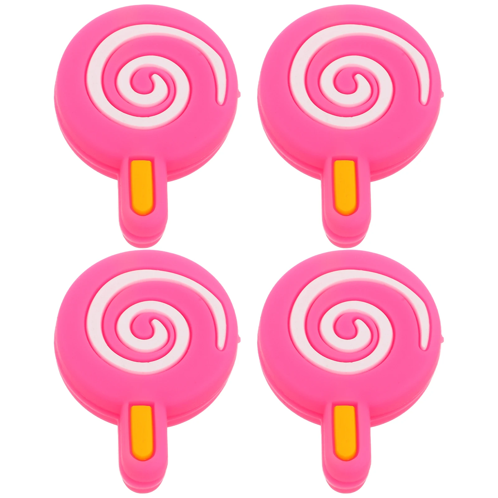 4-delige Lollipop Tennisracket Demper Schokdempers Ronde Vorm Siliconen Trillingsreductiemiddel Racket Accessoires Duurzaam