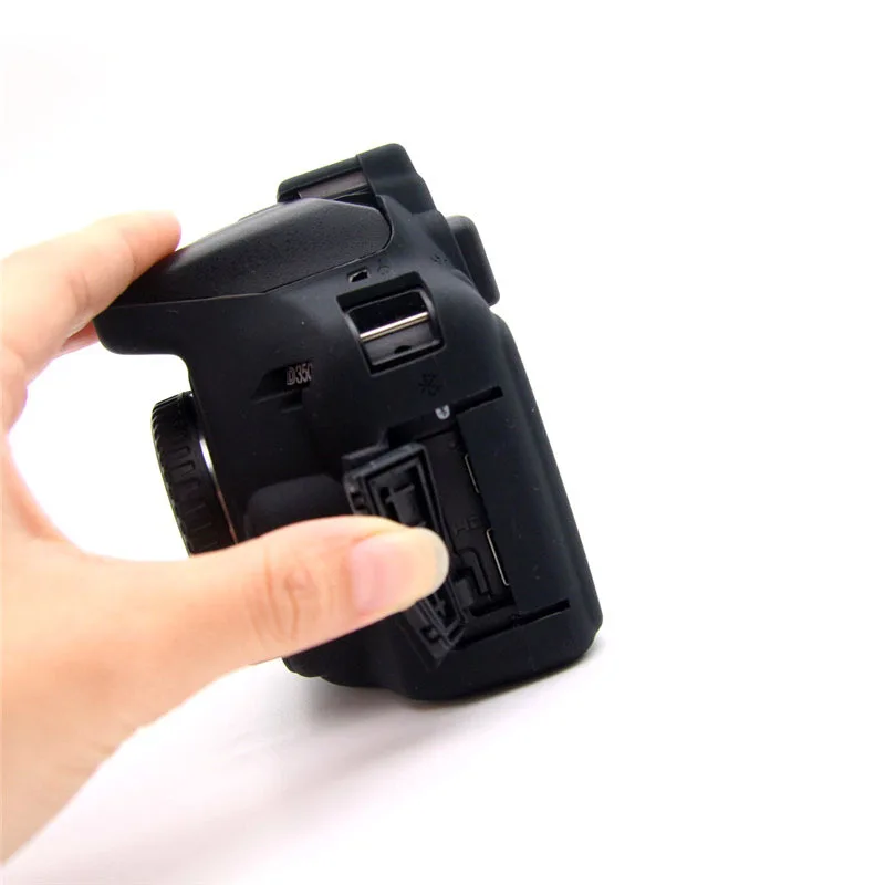 

Camera Bag Silicone Case, For Nikon D3500 camera cover , SLR protective case d3500 soft silicone bag + free tempered film
