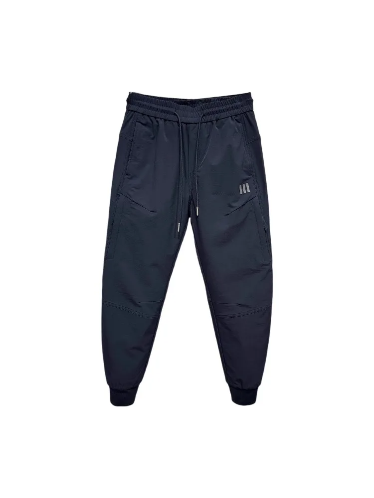 

Casual Men's Harem Pants Spring Summer Thin New Faion Pure Color Design Sports Long Trousers Loose Fit Youthful Sle
