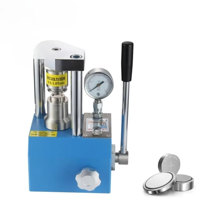 

MITR Coin Cell Lab Equipment Manual Hydraulic Coin Cell Crimping Machine for Lab Button Battery Sealing