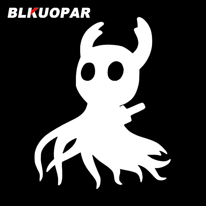 BLKUOPAR Swordman Car Stickers Hollow Knight Decal Occlusion Scratch Die Cut Air Conditioner Windshield Door Protector