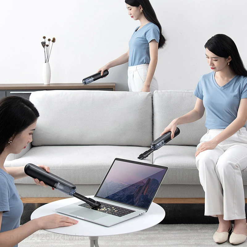 Xiaomi Baseus 4000Pa Car Vacuum Cleaner A1 Wireless Mini Portable Handheld Auto Vacuum Cleaner for Automotive Home Dust Catcher