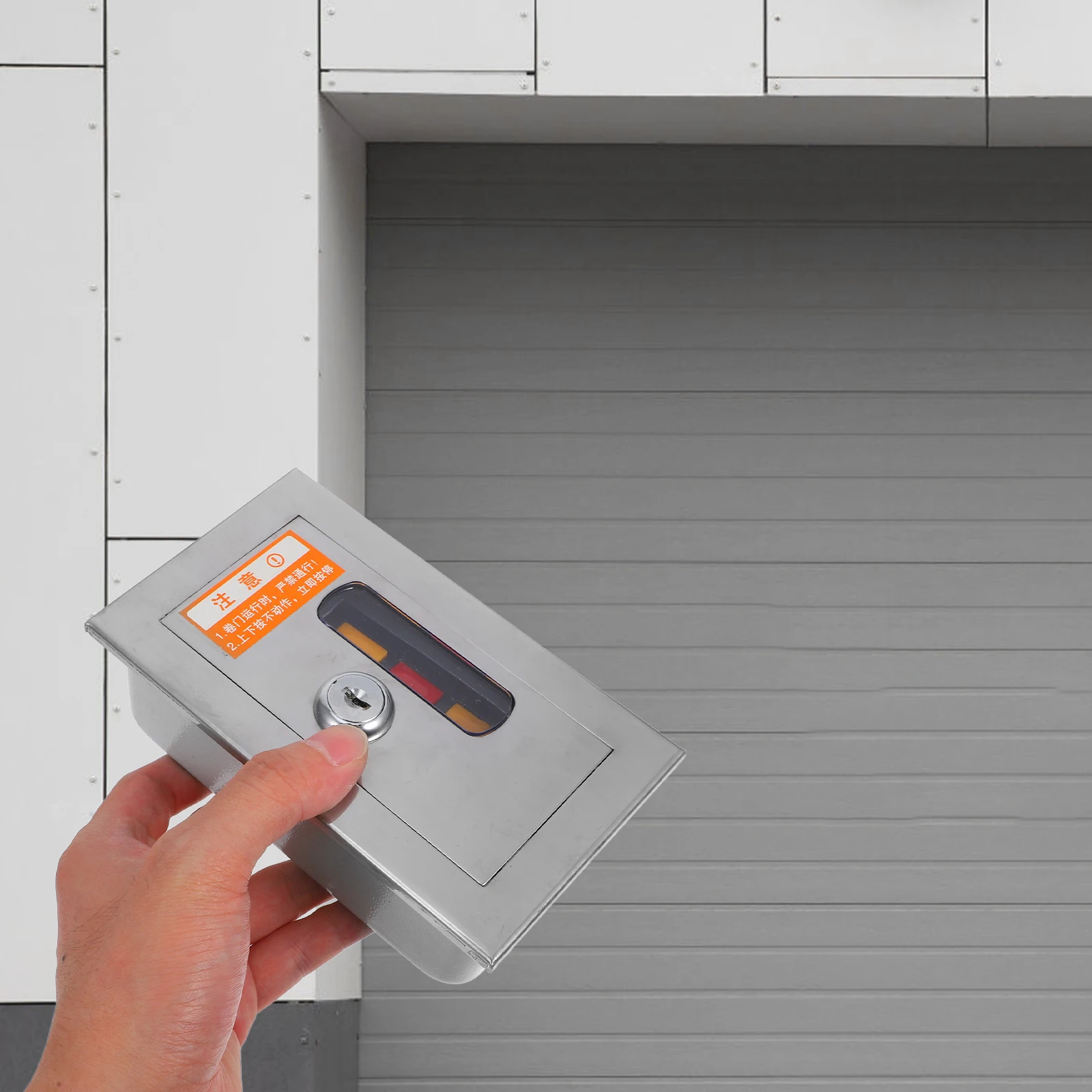 

Fireproof Roller Shutter Door Controller Manual Push Button Starter Control Station Box Shutter Door Button Switch Box Push