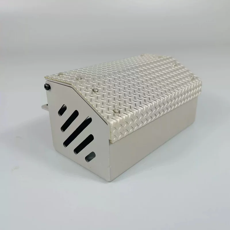 1/14 Drag Kopf Schlamm Kopf Simulation Metall Verkabelung Toolbox DIY Strahl Dekoration Für Tamiya Lesu Für Scania Mann Teile