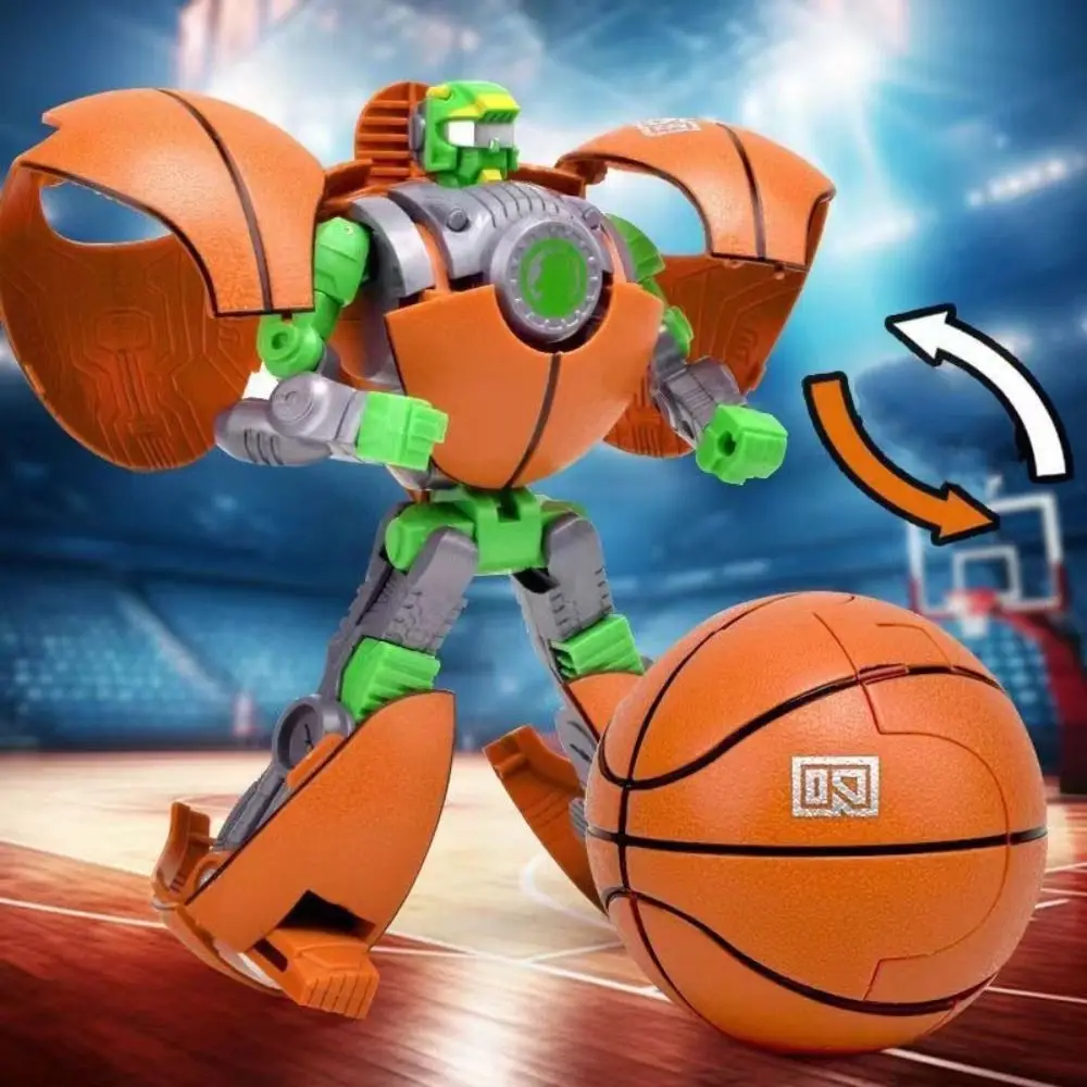 Figura de baloncesto de plástico, Robot de juguete, modelo de juguete, Robot de baloncesto coleccionable en figuras de acción de juguete, dibujos animados