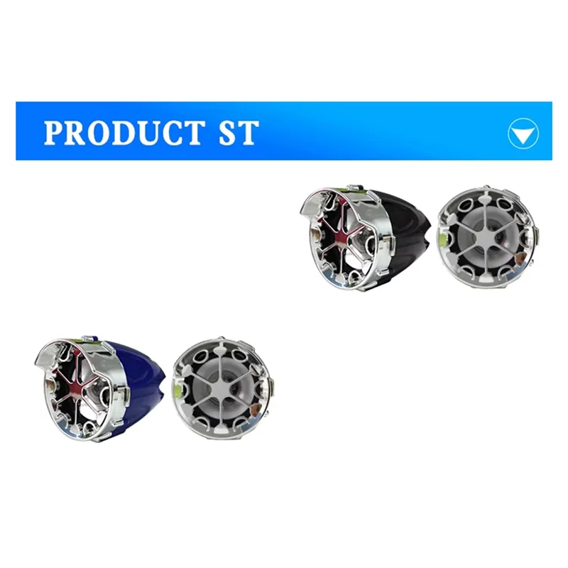 

MT730 Motorcycle Bluetooth Speaker Output 2.1A Music MP3 Player Motorcycle FM Radio Stereo Loudspeaker Black