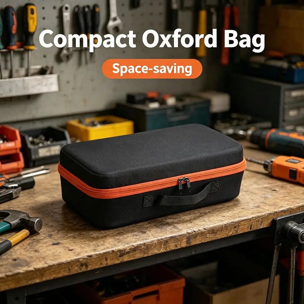 Estojo de Ferramentas Duro Multiuso em EVA, Impermeável, Bolsa de Armazenamento Portátil para Emergências, Power Bank, Ferramentas Manuais, Pequenos Eletrônicos