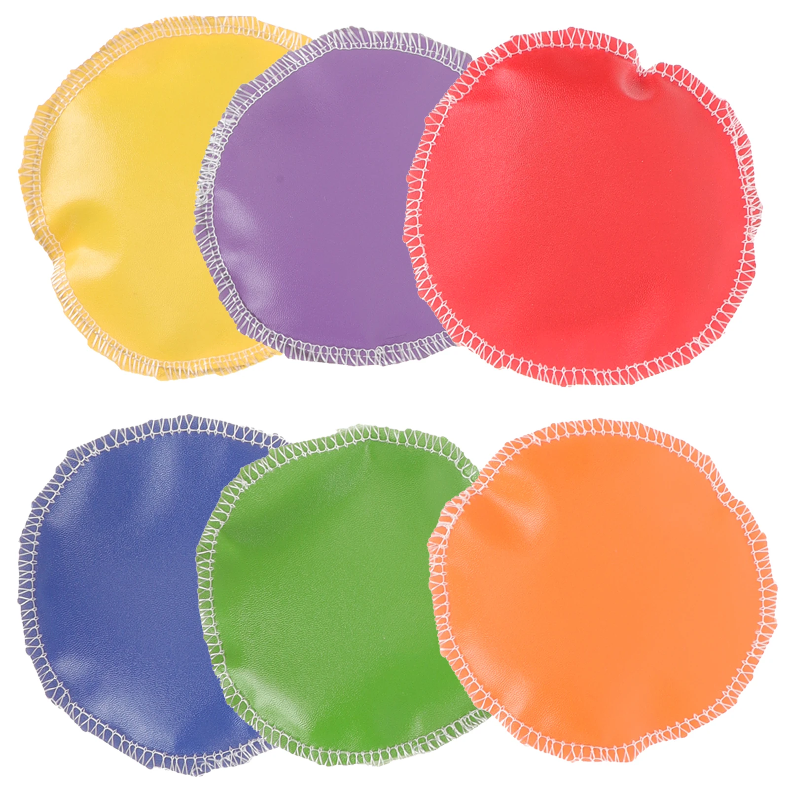 6 ชิ้น Digital Sandbag Beanbags ของเล่นเด็กกีฬากลางแจ้งโยนเกมขนาดเล็กแบบพกพาครอบครัวสนุกปลอดภัย