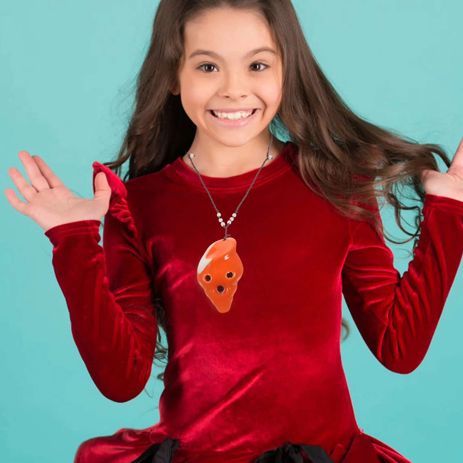 

Conch Shape 6-Hole Ocarina Beginner Wind Instrument Smooth Surface Without Burr Easy to Hold Portable Durable Ocarina