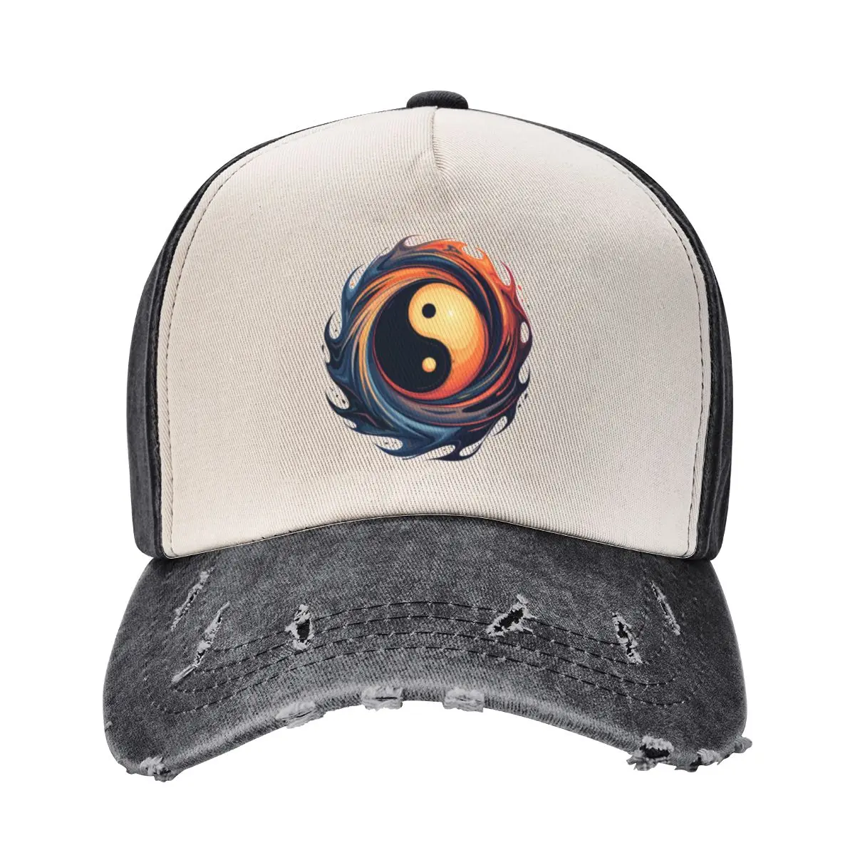 

yin-yang Baseball Cap Sunhat Hat Beach Sunscreen Girl'S Hats Men's