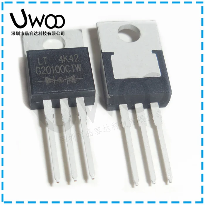 100%Original New  G20100CTW G20100 20A 100V TO220    G20120CTW 20A 120V TO220