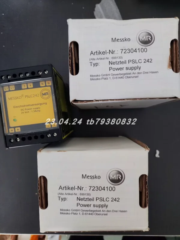 Messko MR PSLC242 input 115/230VAC output 24VDC 1.5A