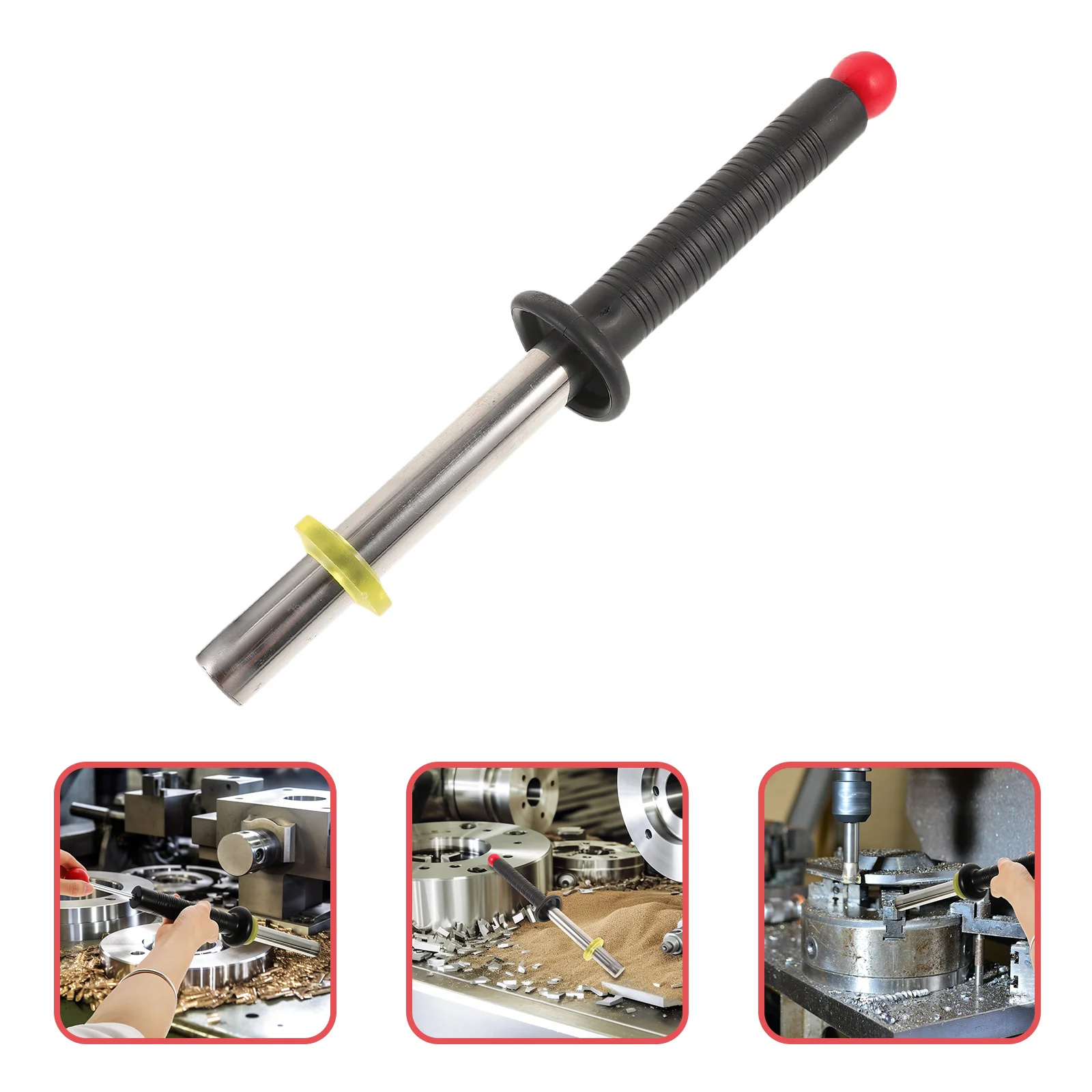 Iron Absorber Retrieving Magnetic Swarf Collector Metal Shavings Rod Up Tool with Handle Grabbers - Image 6