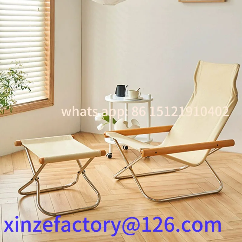 

Customizable Japanese simple canvas sofa recliner