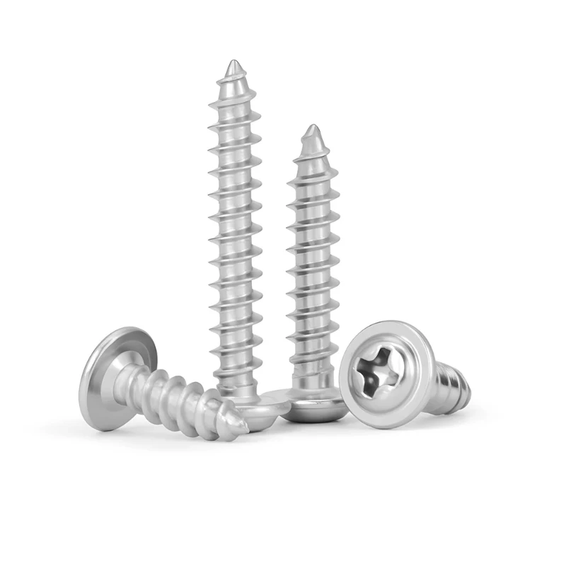 M2 M3 M4 Carbon Steel Cross Round Head With Washer Self-tapping Screw/Cross PWA Screw Set Combination 3
